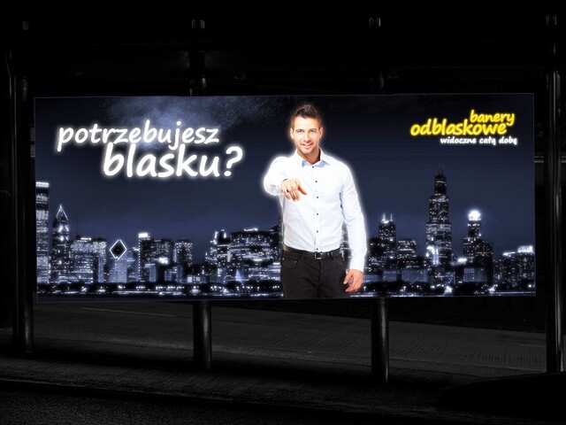 Banery odblaskowe