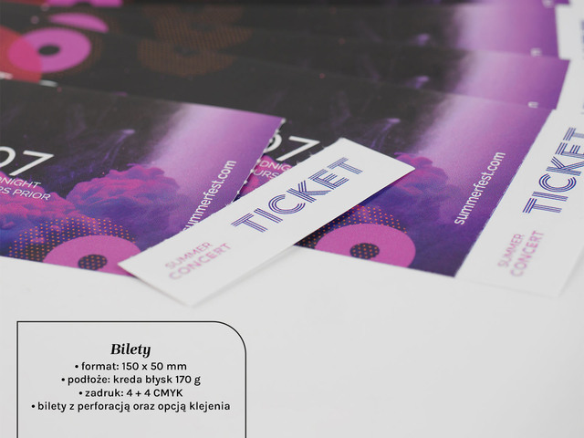 Bilety perforowane