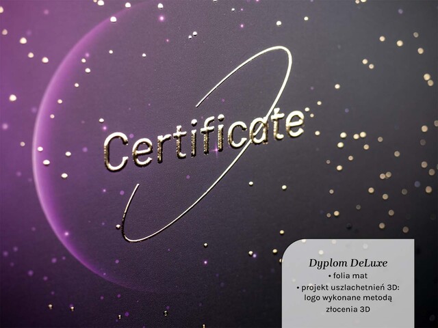 Dyplomy DeLuxe 3D