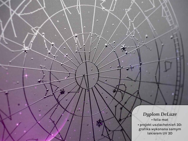 Dyplomy DeLuxe z lakierem UV