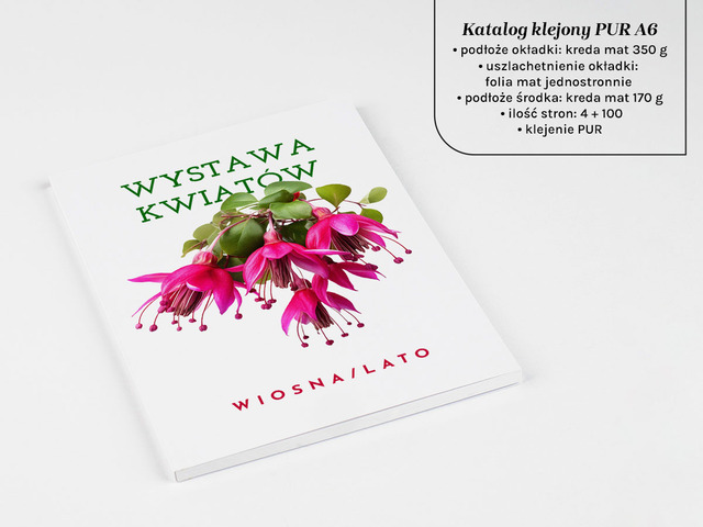 Wytrzymałe i prestiżowe katalogi klejone