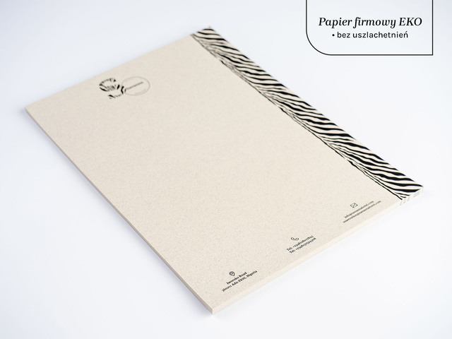 Papier firmowy A4 z logo
