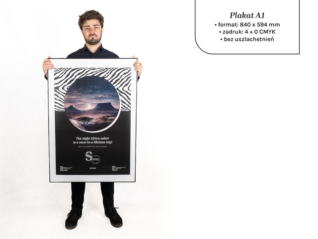 Duży plakat ścienny w formacie A1