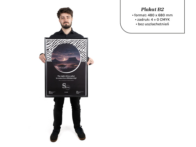 Plakaty reklamowe B2