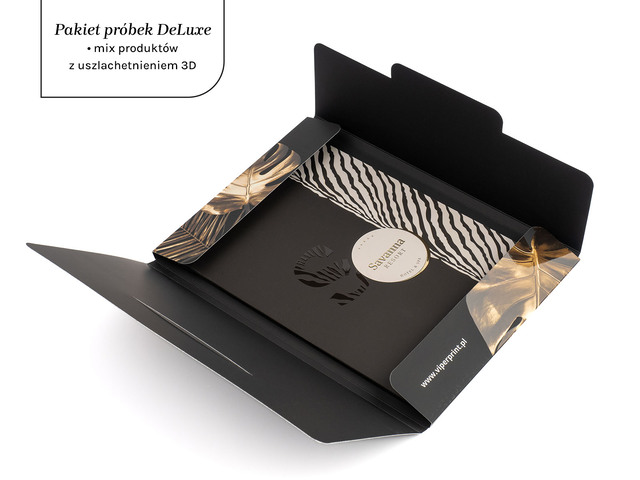 Pakiet próbek Deluxe ze złoceniami 3D