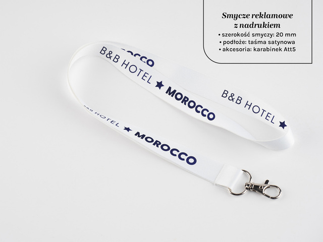 Smycze reklamowe z nadrukiem