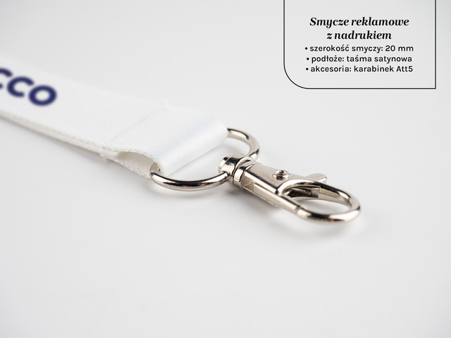 Smycze reklamowe z nadrukiem
