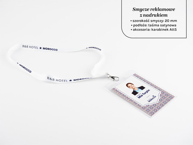 Smycze reklamowe z nadrukiem