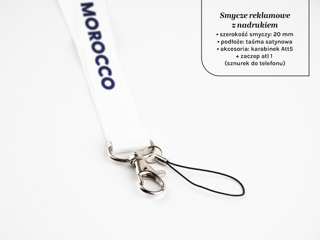 Smycze reklamowe z nadrukiem