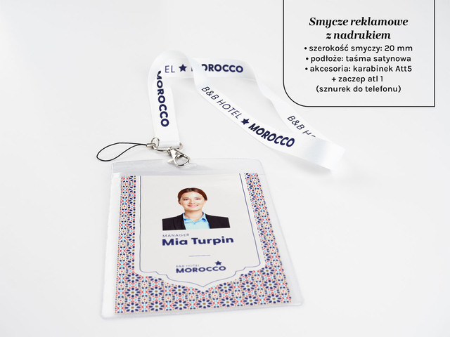 Smycze reklamowe z nadrukiem