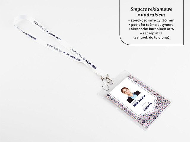Smycze reklamowe z nadrukiem