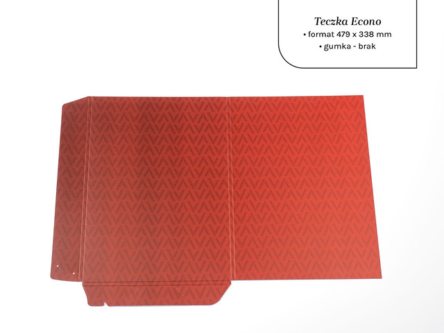 Teczka A4 bez gumki