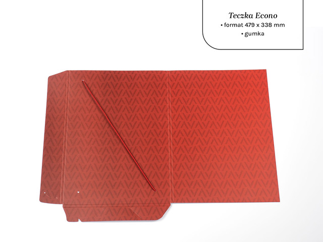 Teczka Econo A4 z gumką