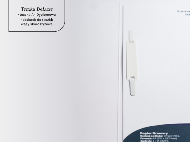 Teczka A4 DeLuxe Dyplomowa