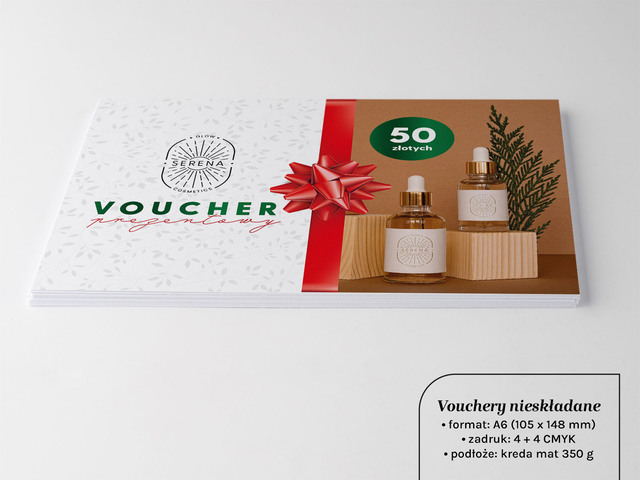 Vouchery okolicznościowe A6