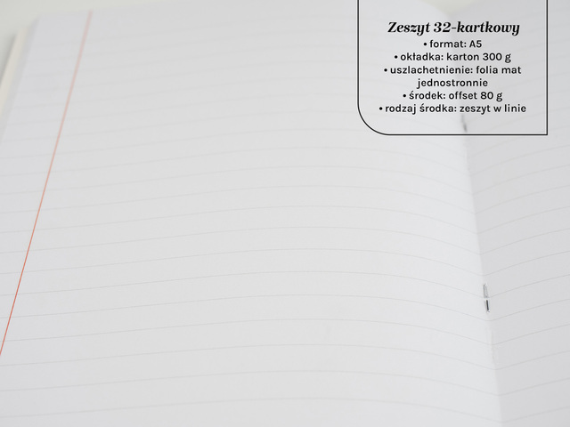 Zeszyty szkolne w kratkę