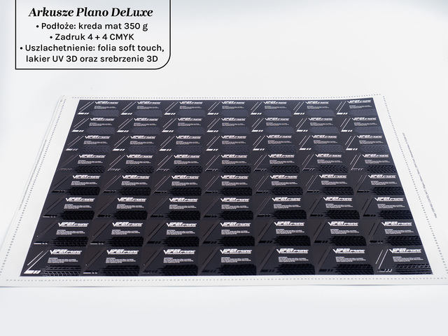Arkusze plano z uszlachetnieniem Deluxe