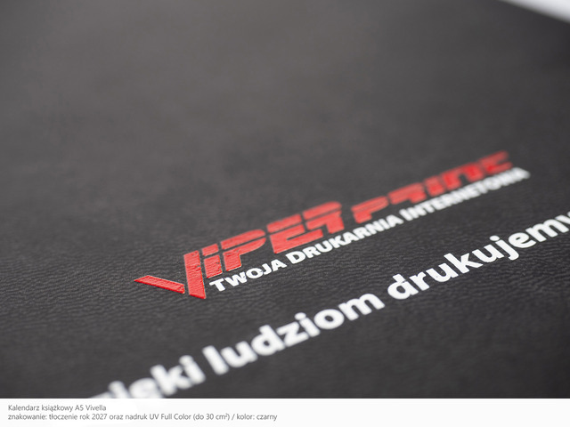 Vivella książkowy kalendarz A5