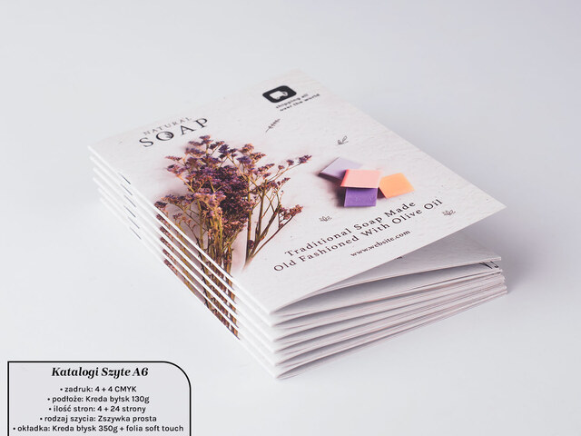 Format A6 – kieszonkowy katalog firmowy z elegancką oprawą
