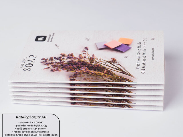 Format A6 – kieszonkowy katalog firmowy z elegancką oprawą