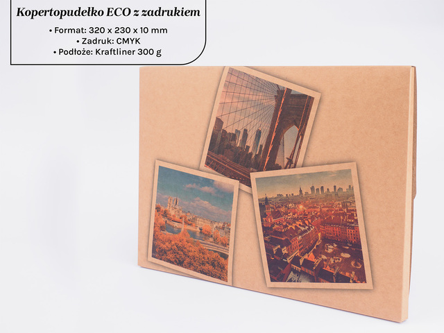 Kopertopudełko ECO z zadrukiem