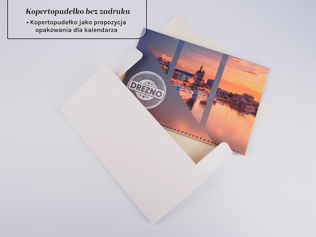 Zapakujemy Twoje kalendarze do ochronnych i eleganckich kopertopudełek