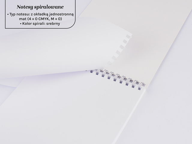 Praktyczne notesy spiralowane z okładką