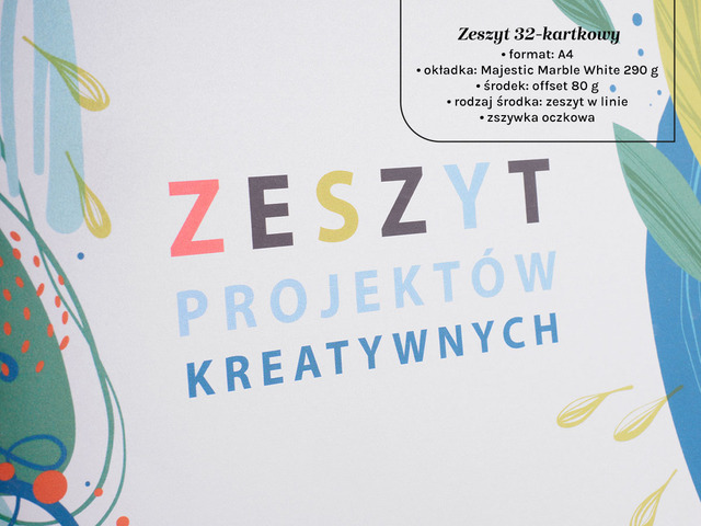 Zeszyty A4 z okładką
