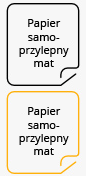 Papier samoprzylepny mat